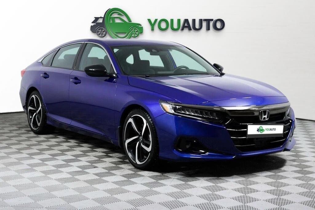 Honda Accord 2022, синий