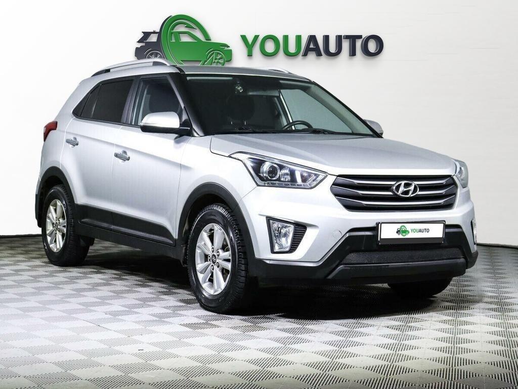 Hyundai Creta 2019, серебряный