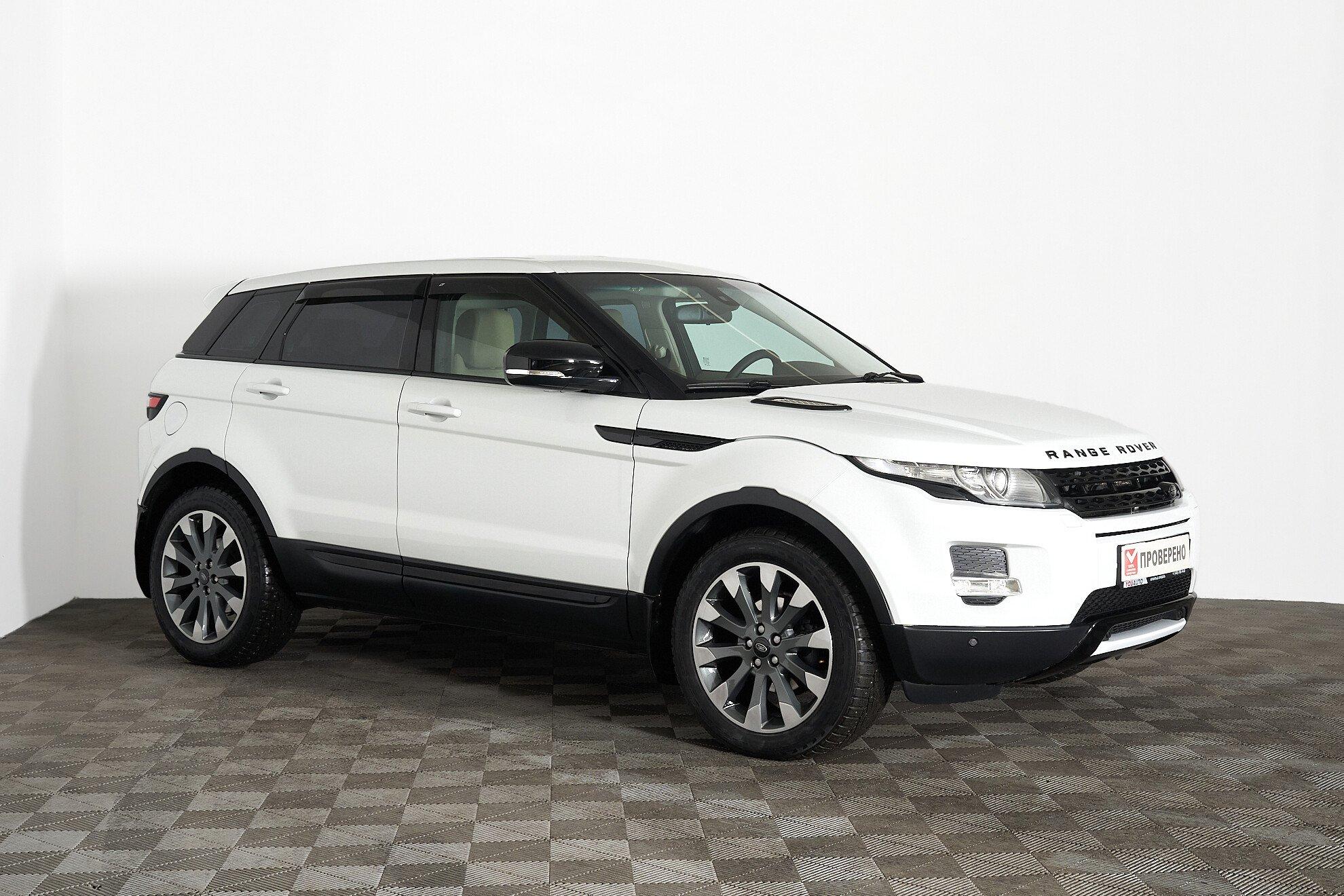 Land Rover Range Rover Evoque 2014, белый