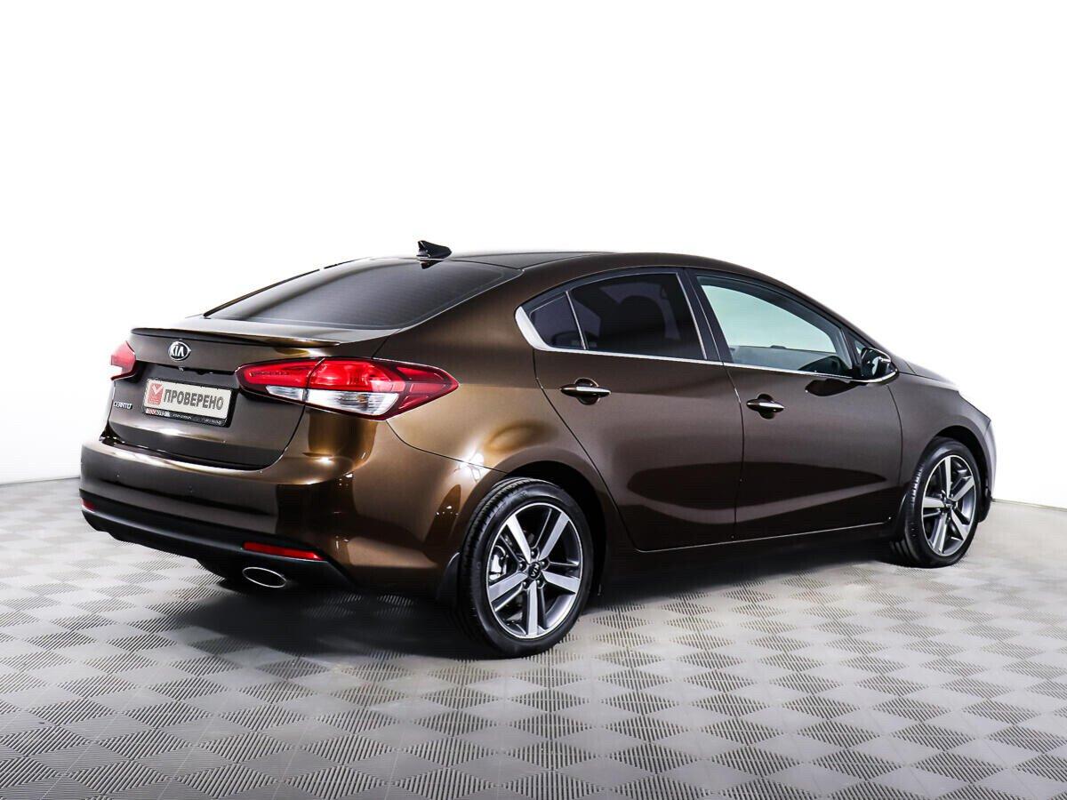 Kia Cerato 2018, коричневый