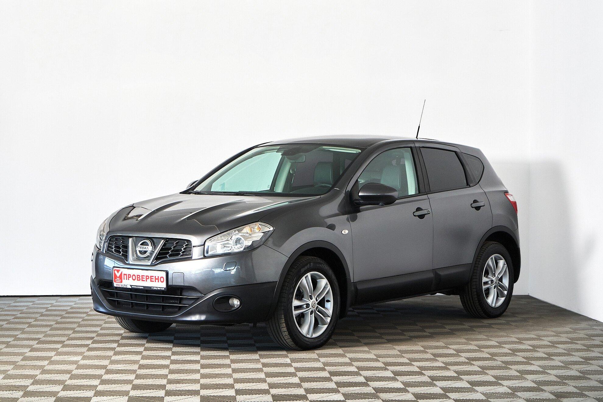 Nissan Qashqai 2012, серый