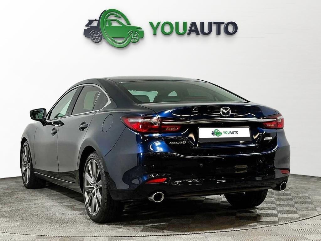 Mazda 6 2022, синий