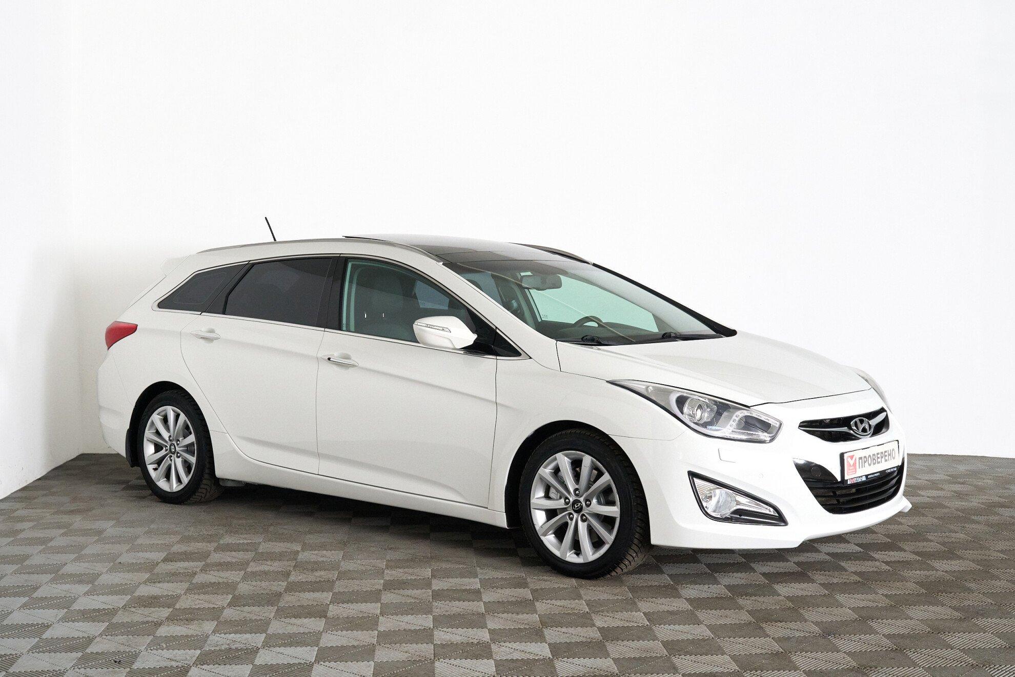 Hyundai i40 2012, белый