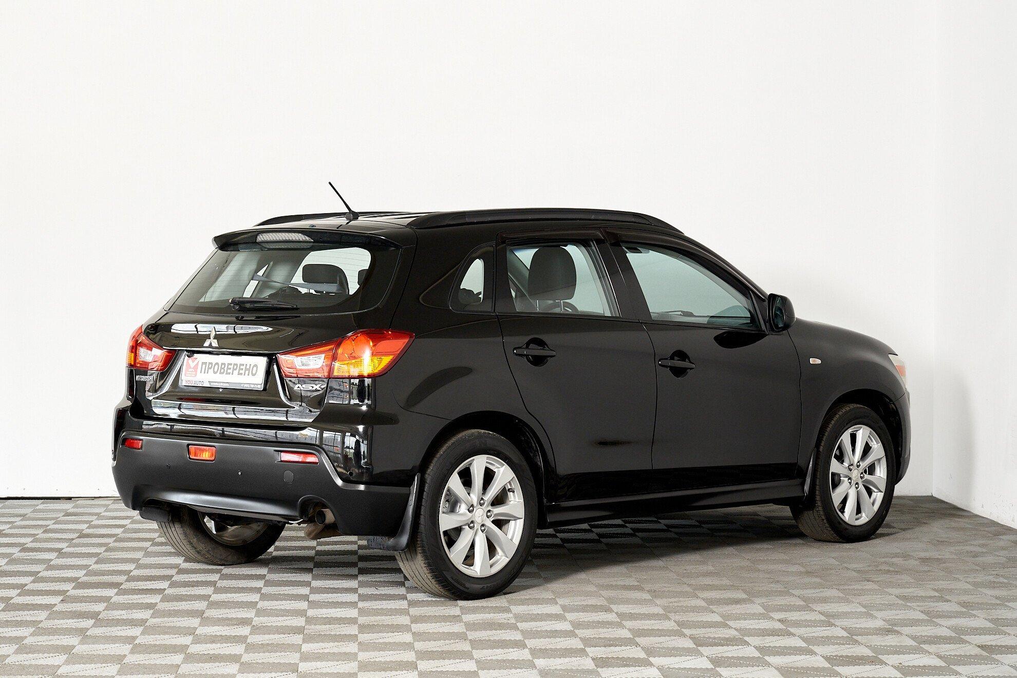 Mitsubishi ASX 2012, черный