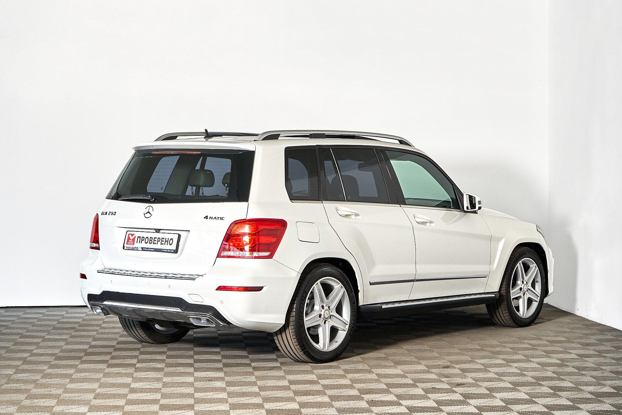 Mercedes-Benz GLK-Класс 2014, белый