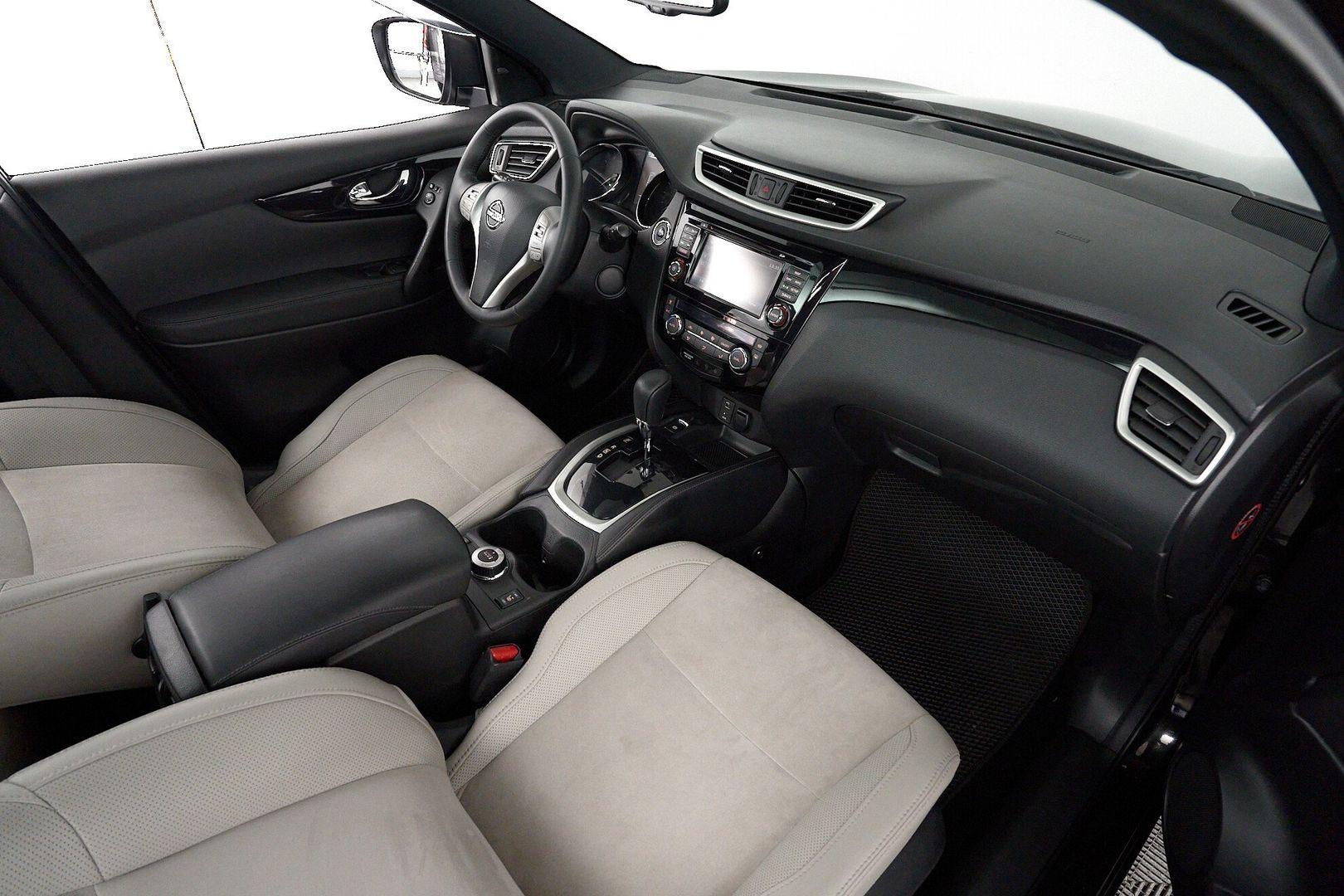 Nissan Qashqai 2017, черный