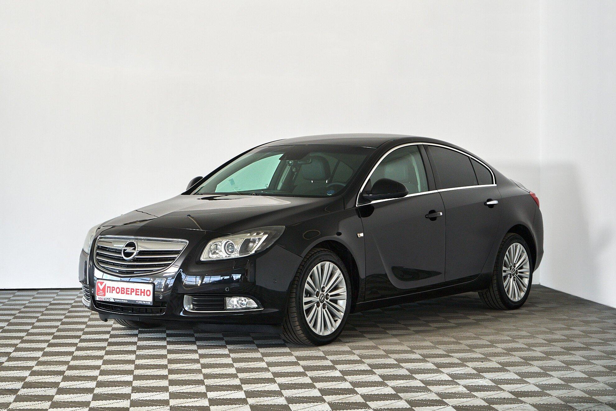 Opel Insignia 2012, черный
