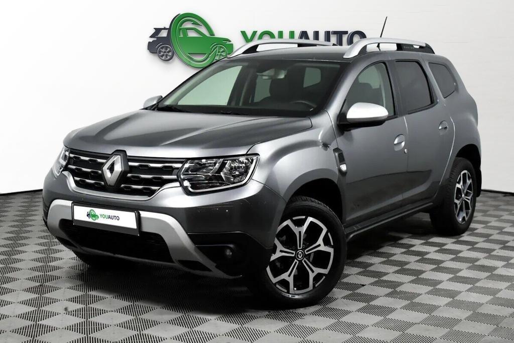 Renault Duster 2022, серый