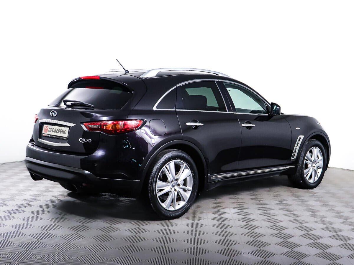 Infiniti QX70 2016, черный