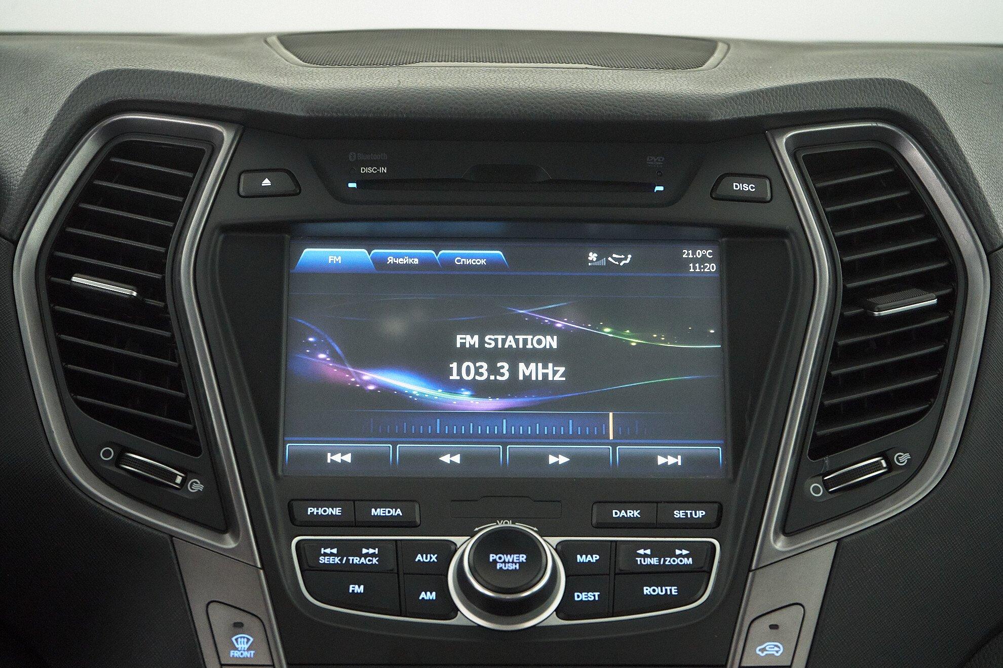 Hyundai Santa Fe 2013, черный