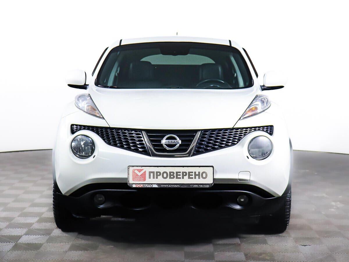 Nissan Juke 2014, белый