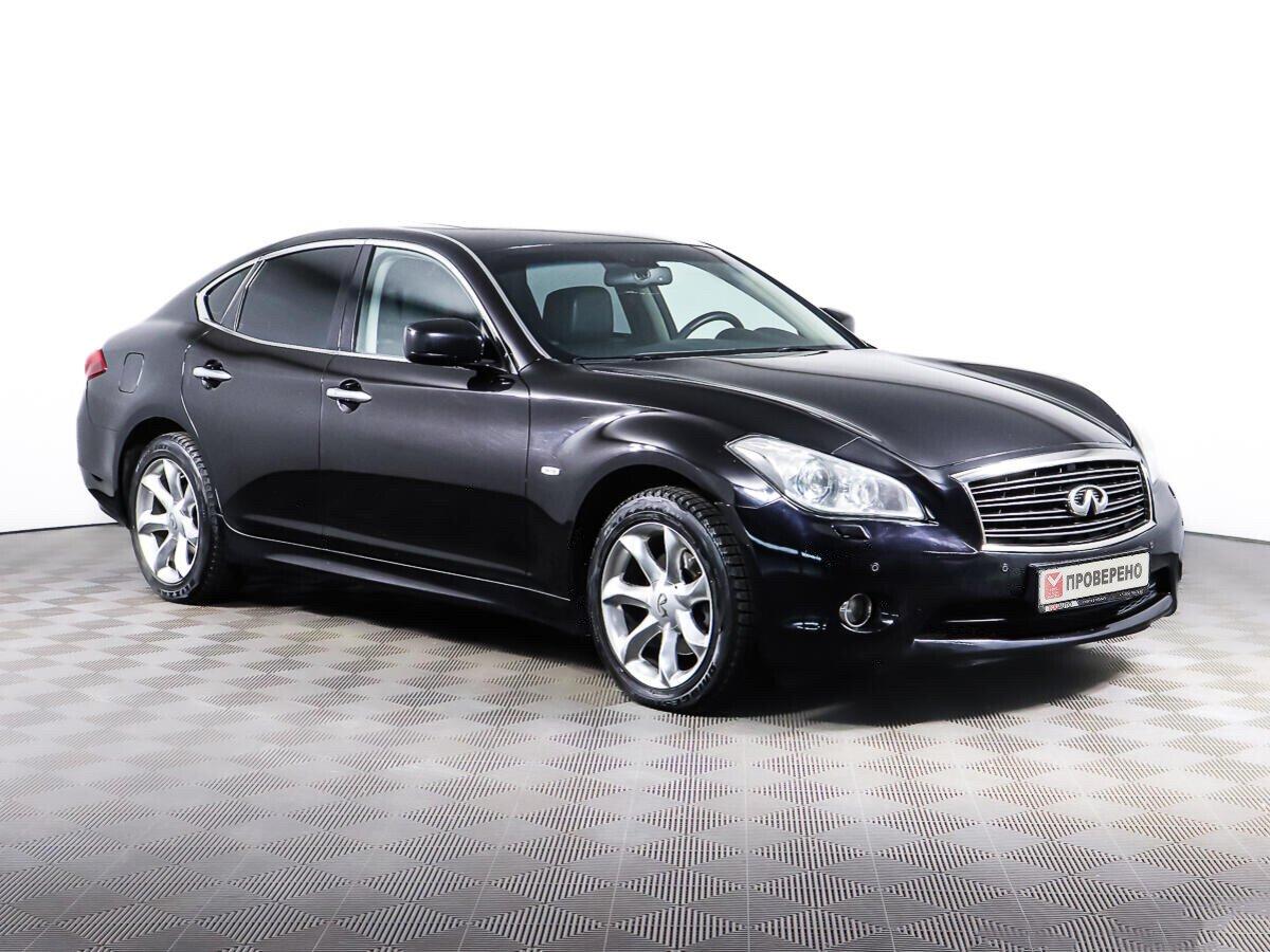 Infiniti M 2013, черный