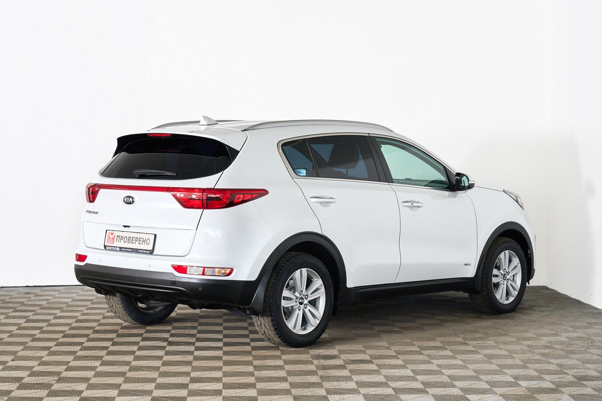 Kia Sportage 2018, белый
