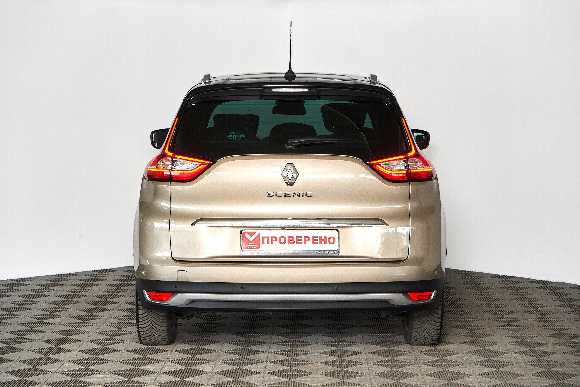 Renault Scenic 2016, коричневый