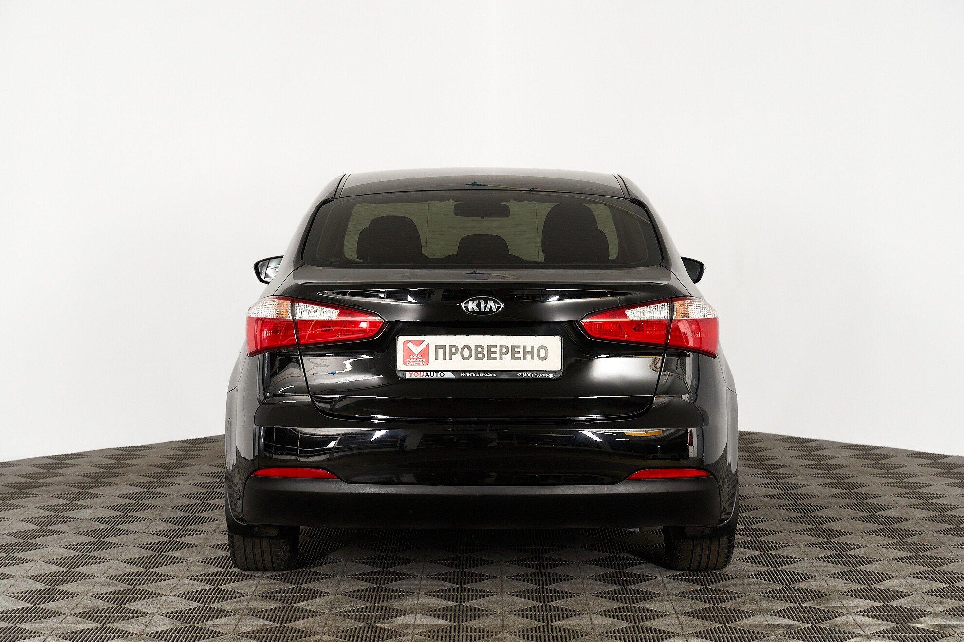 Kia Cerato 2016, черный