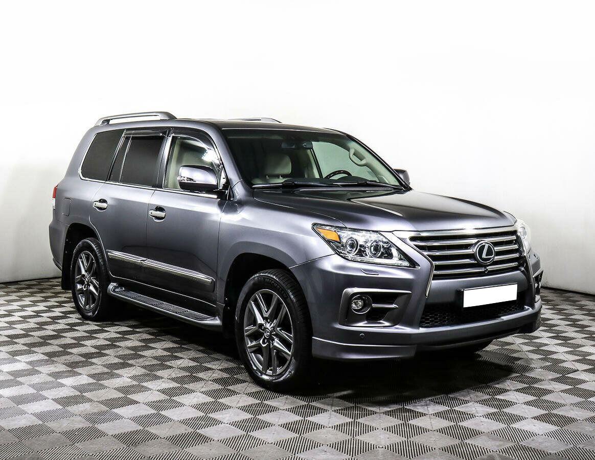 Lexus LX 2014, серый