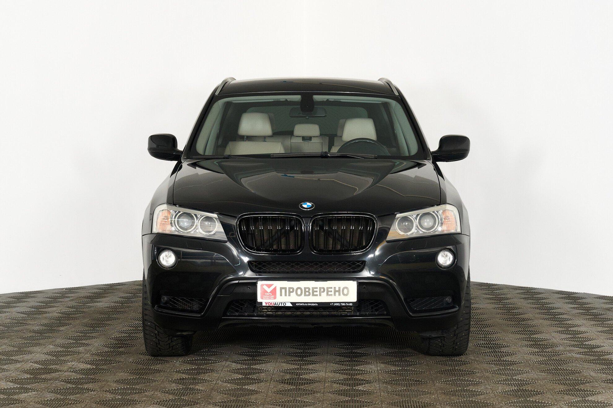 BMW X3 2011, черный