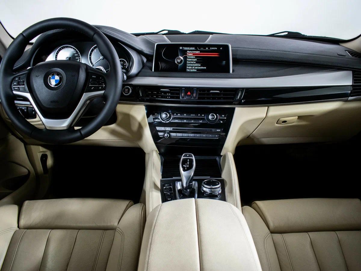 BMW X6 2016, черный