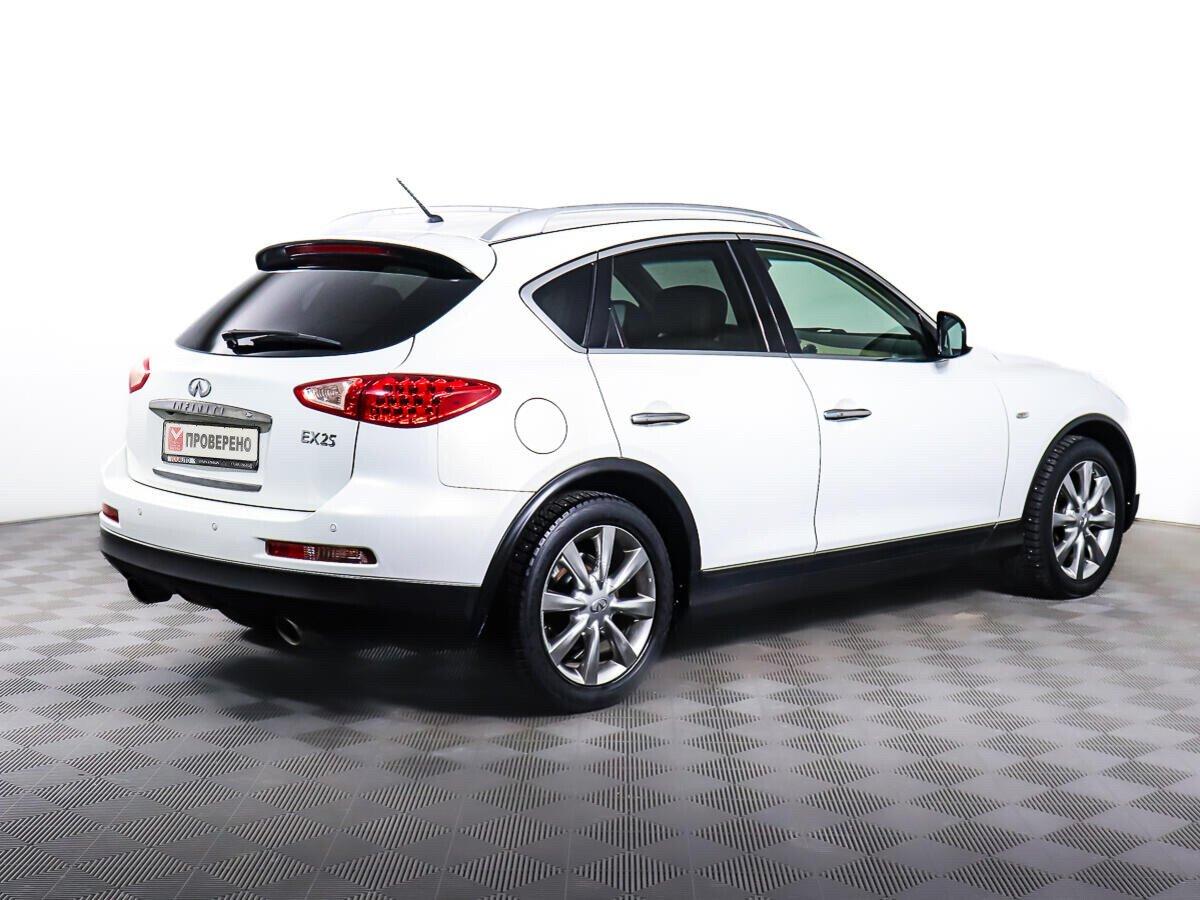 Infiniti EX 2012, белый