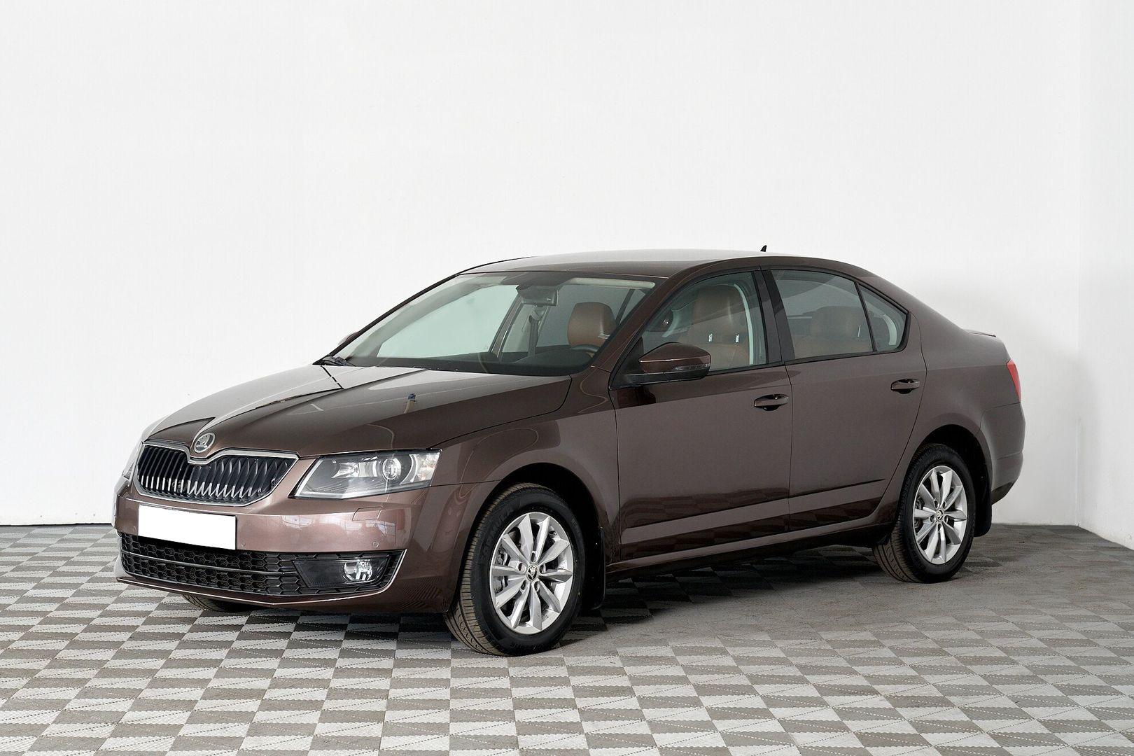 Skoda Octavia 2016, коричневый