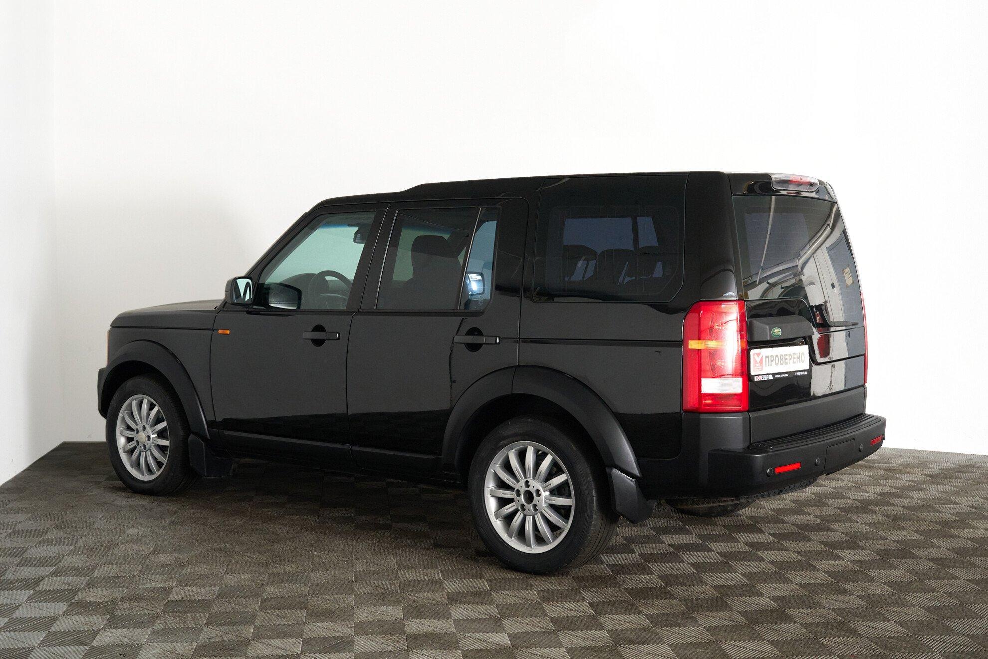 Land Rover Discovery 2006, черный