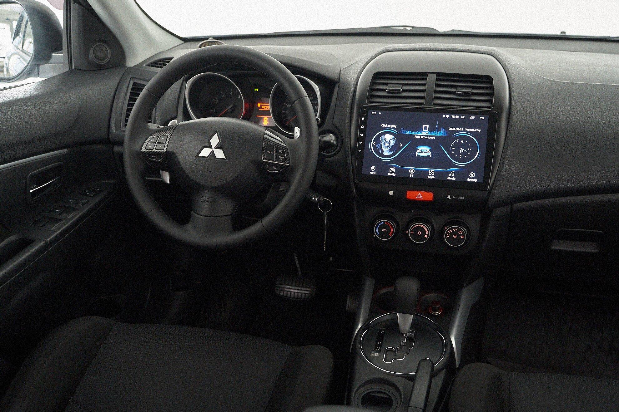 Mitsubishi ASX 2012, серебряный