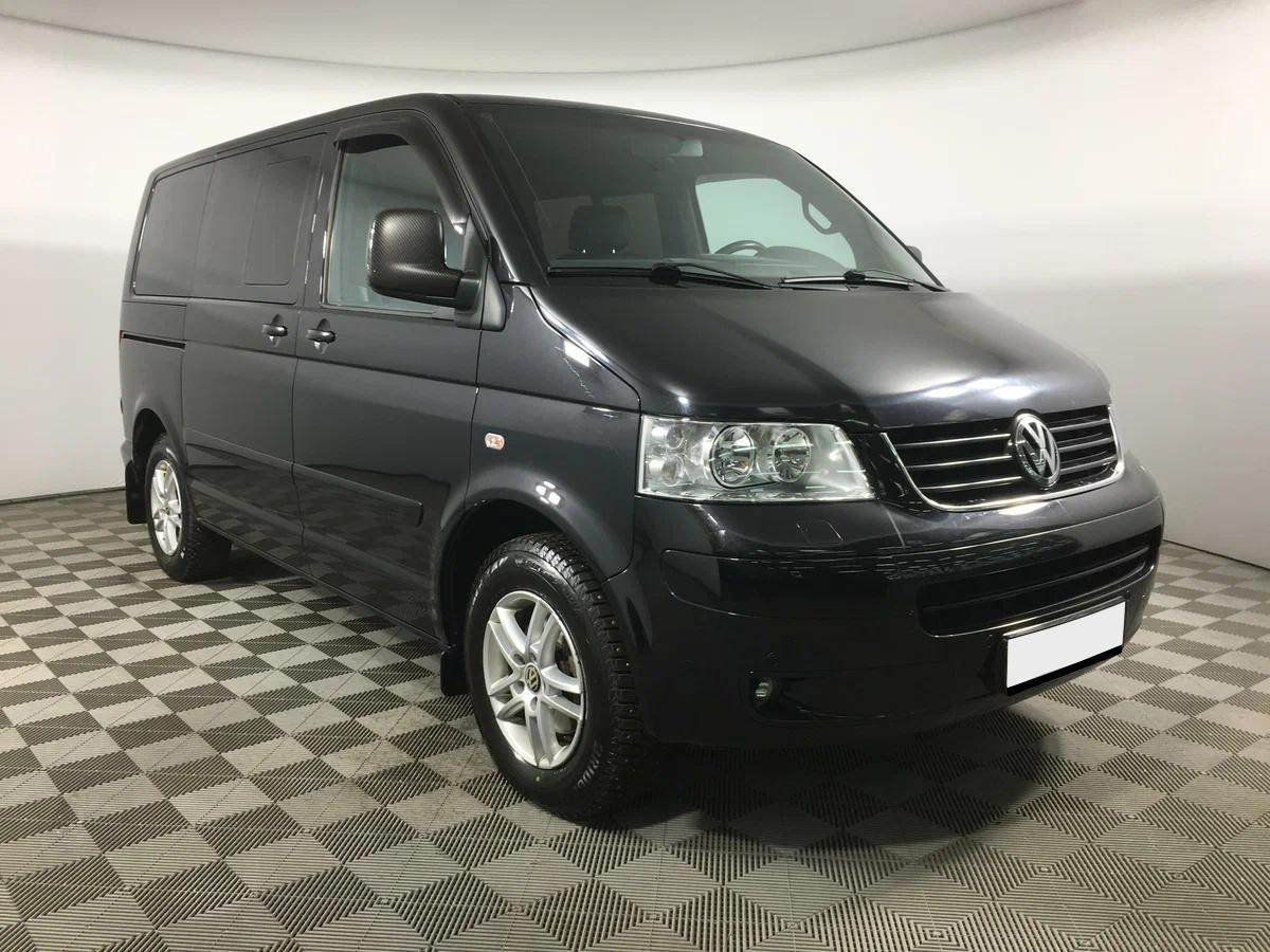 Volkswagen Multivan 2009, черный
