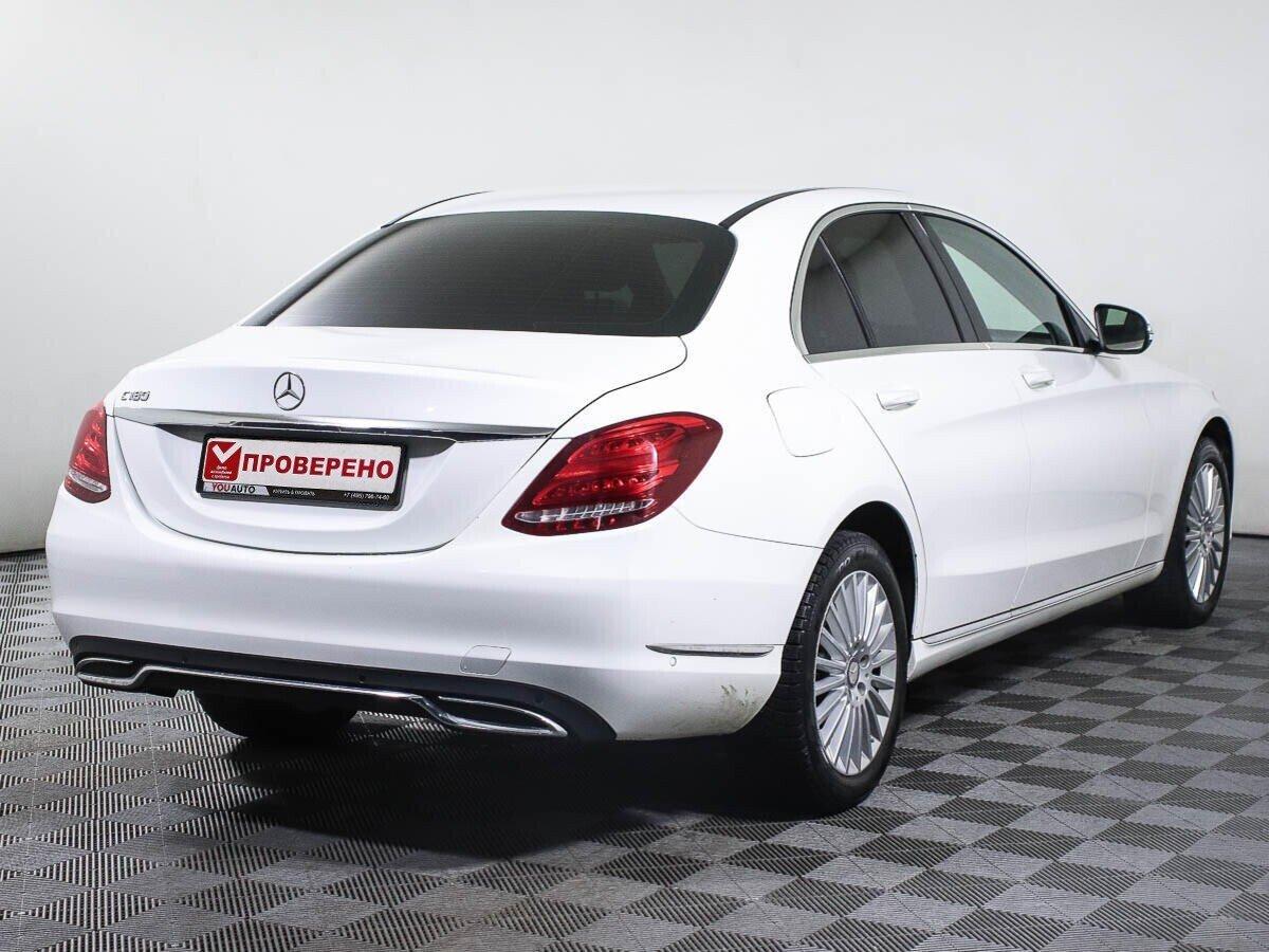 Mercedes-Benz C-Класс 2014, белый