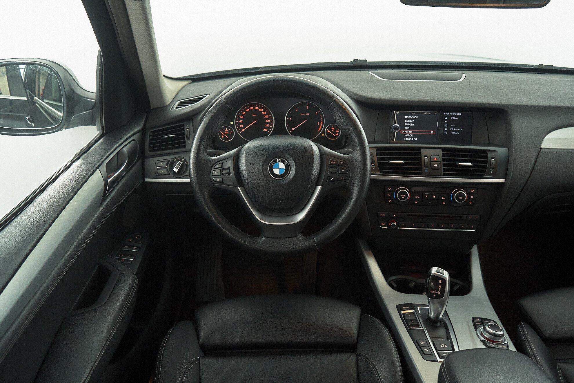 BMW X3 2013, черный