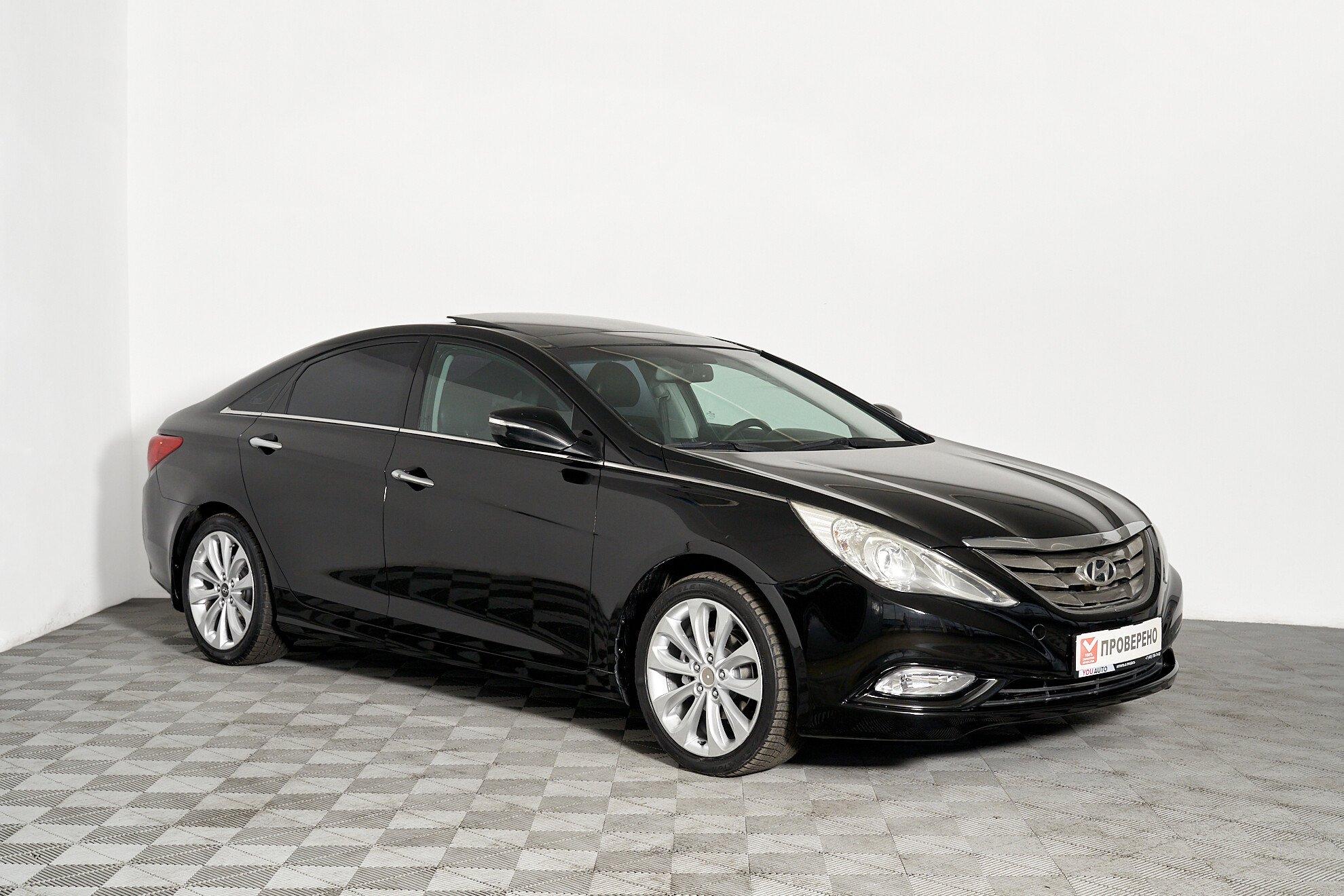 Hyundai Sonata 2010, черный