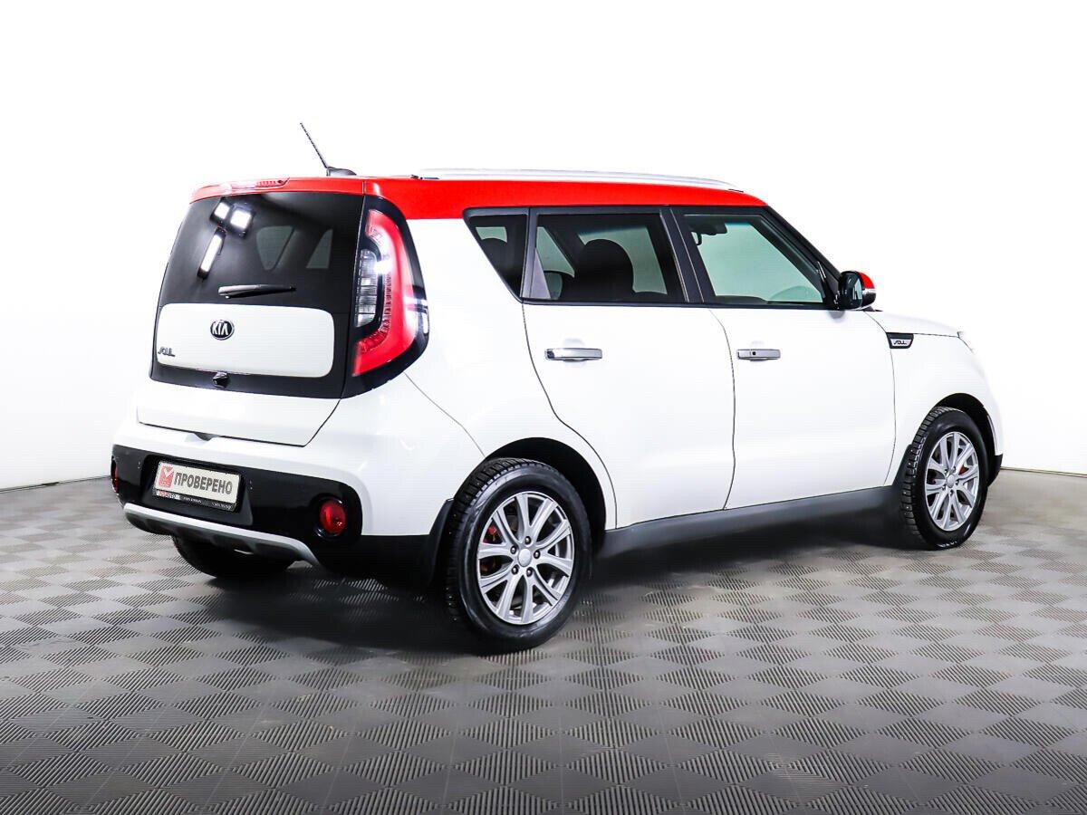 Kia Soul 2019, белый