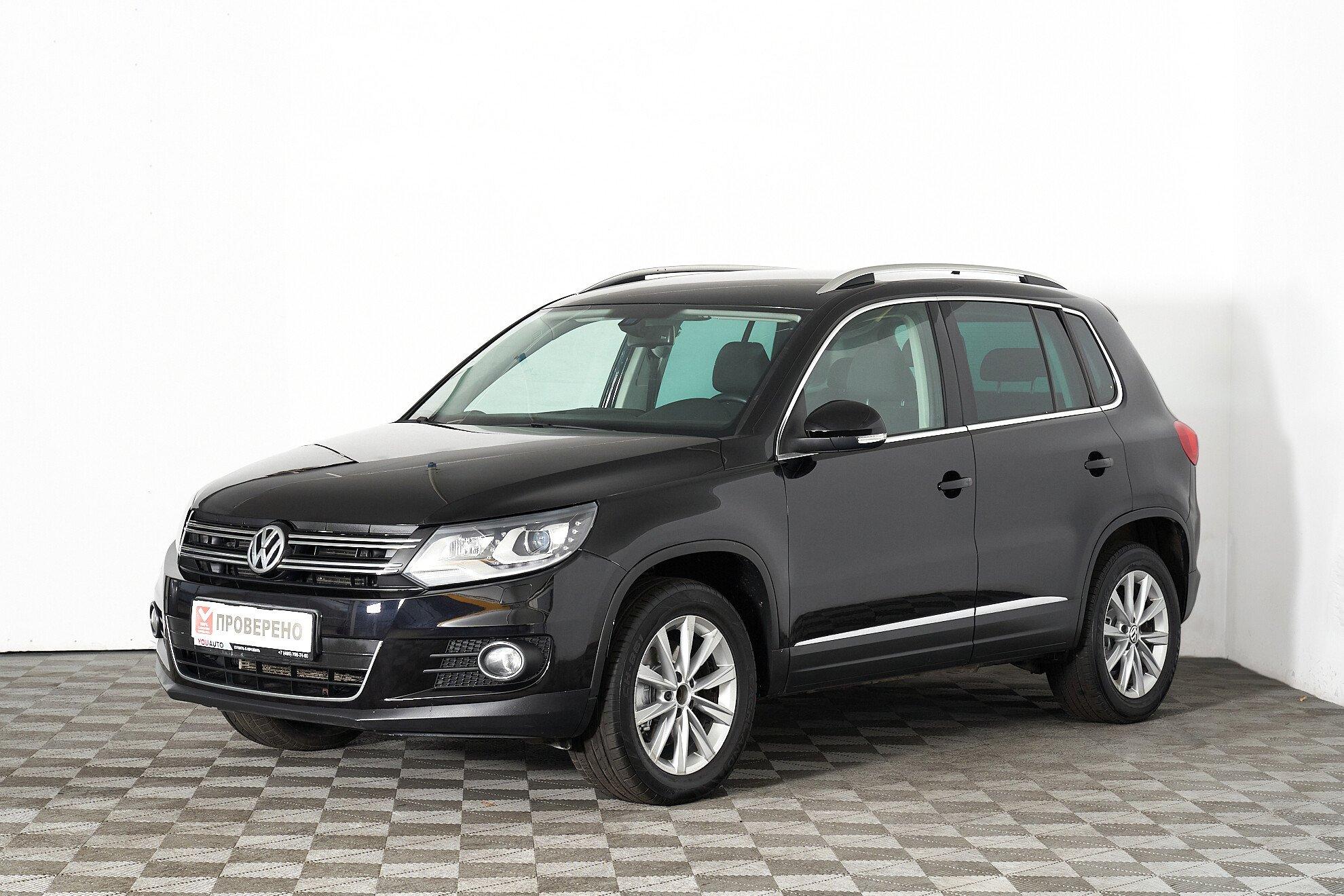 Volkswagen Tiguan 2012, черный