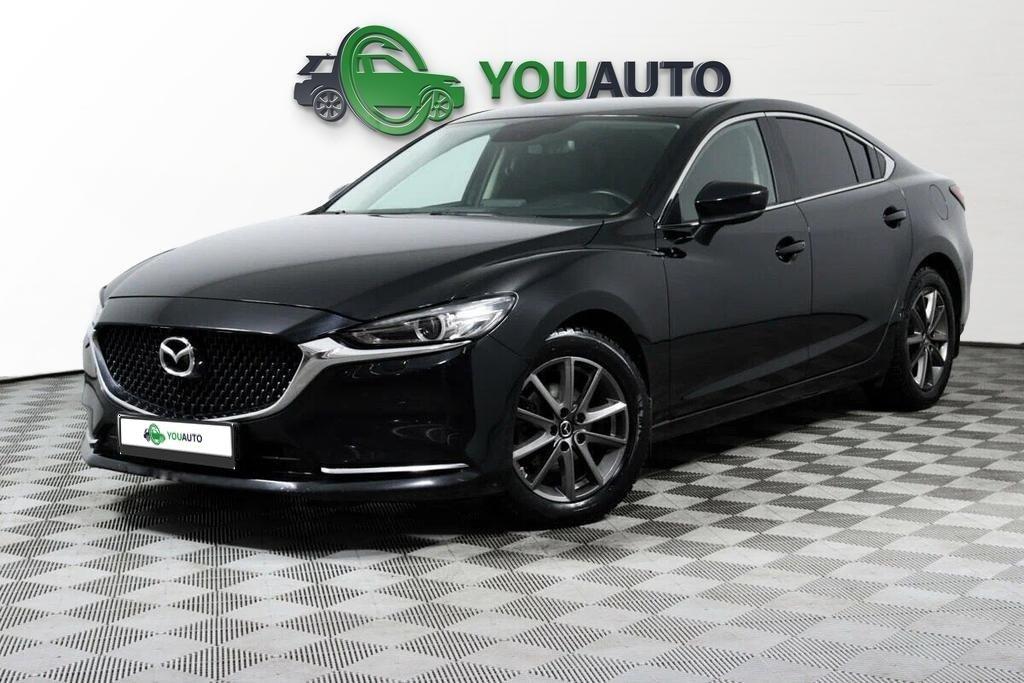 Mazda 6 2020, черный