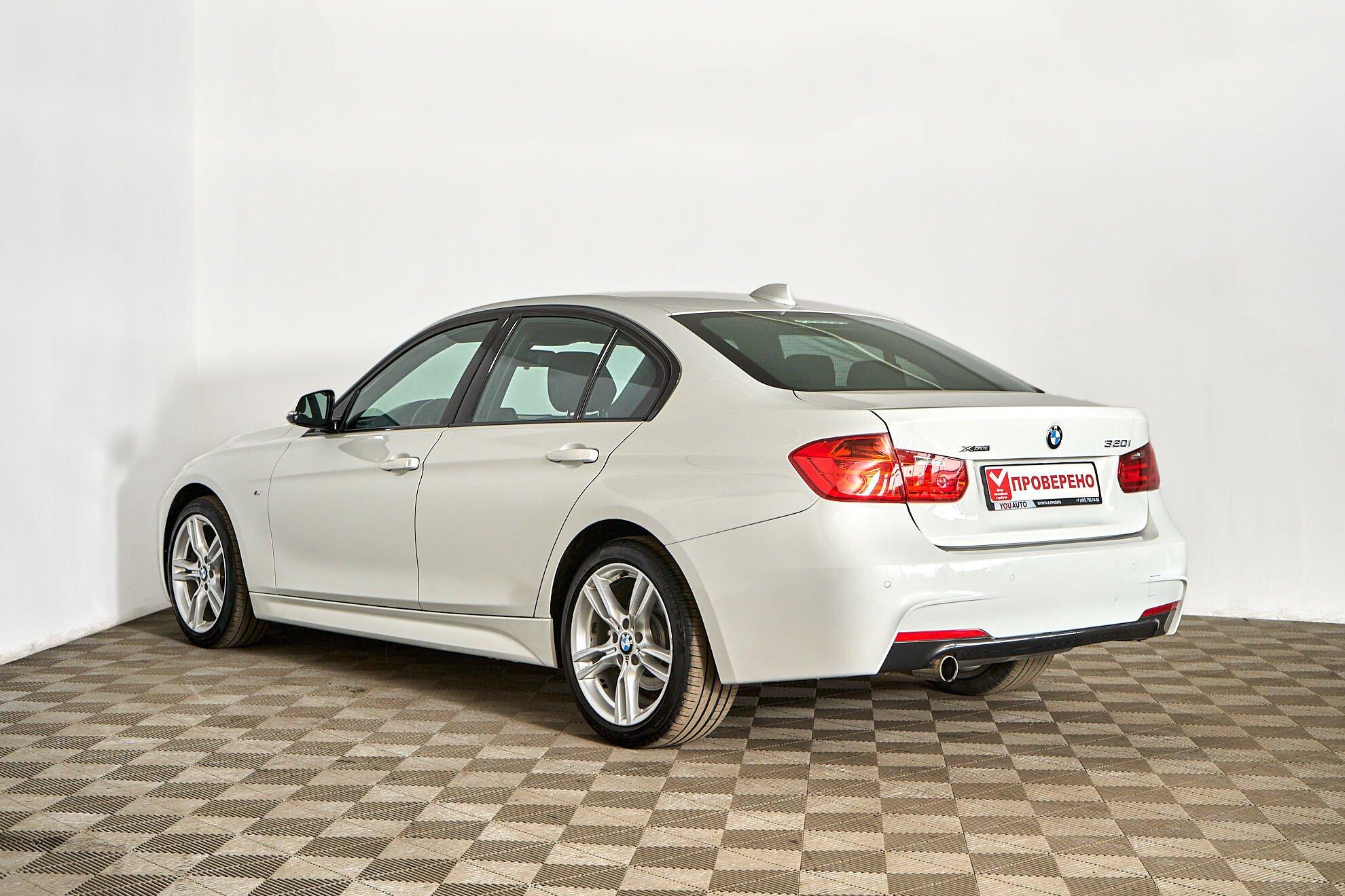 BMW 3 серии 2014, белый