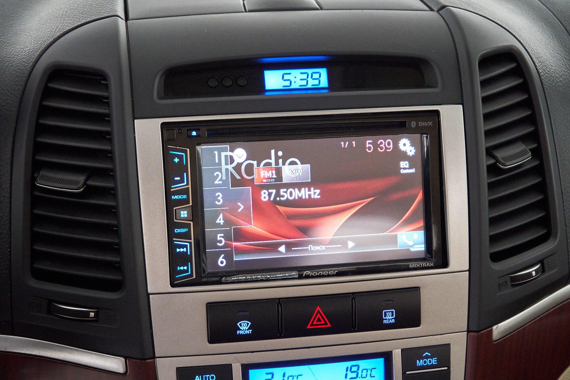 Hyundai Santa Fe 2008, черный