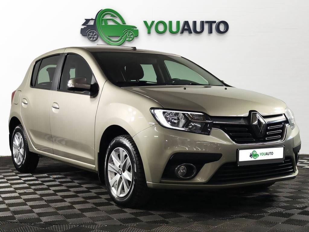 Renault Sandero 2021, бежевый