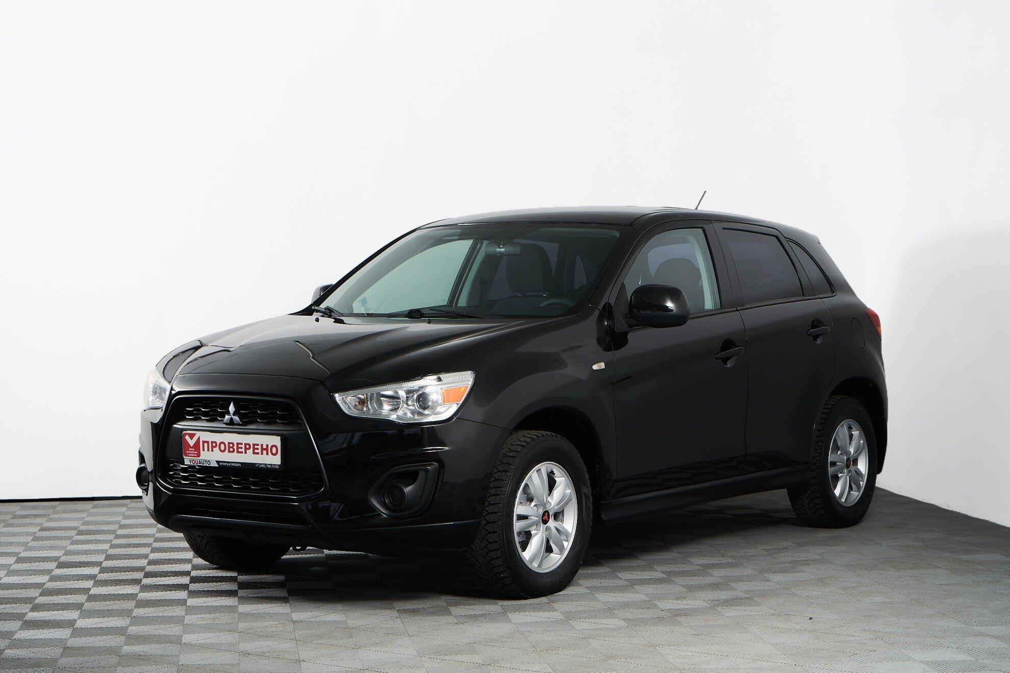 Mitsubishi ASX 2013, черный