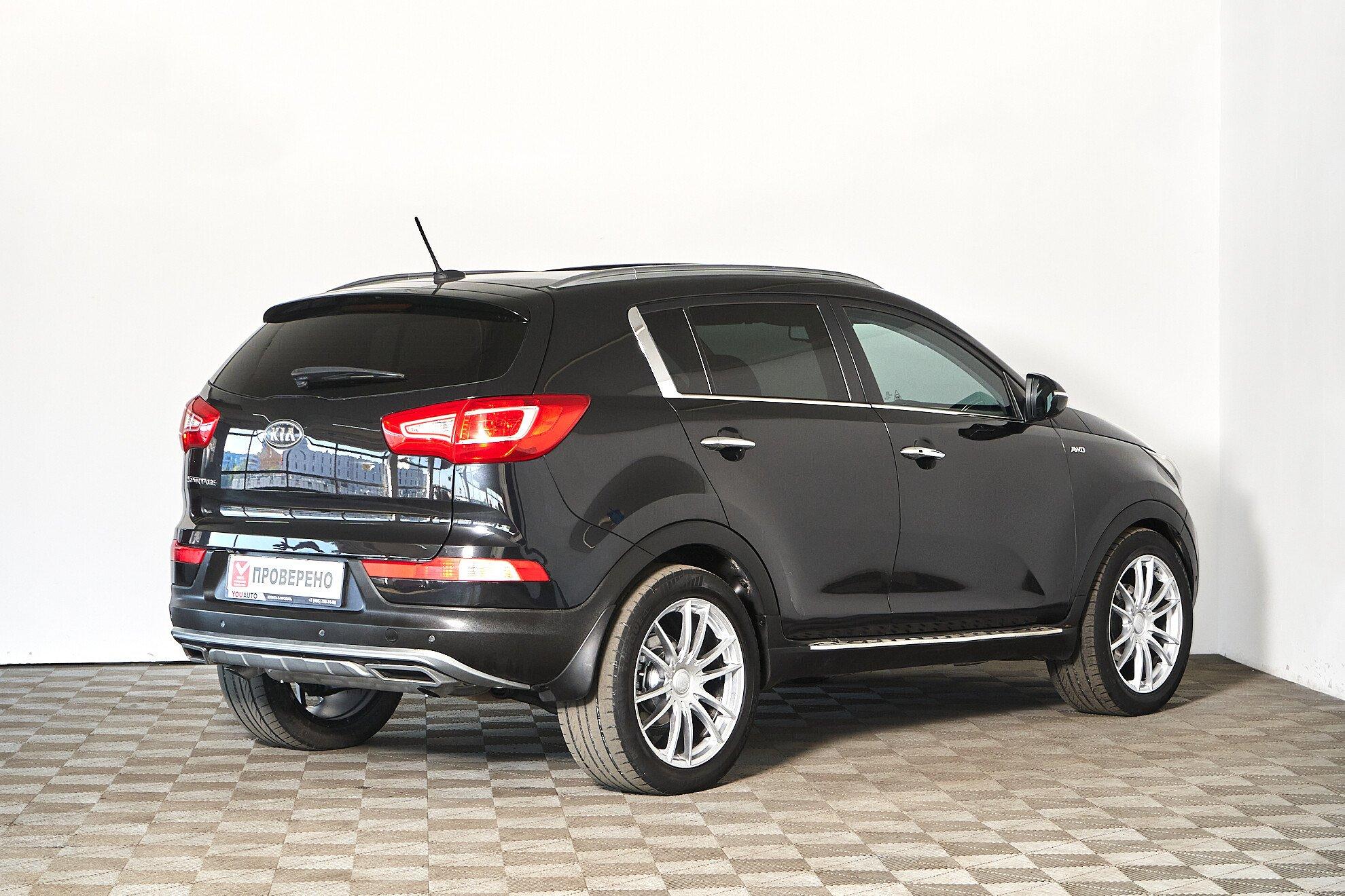 Kia Sportage 2011, черный