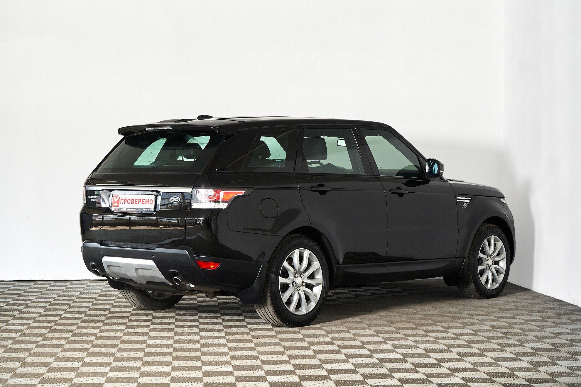 Land Rover Range Rover Sport 2013, черный