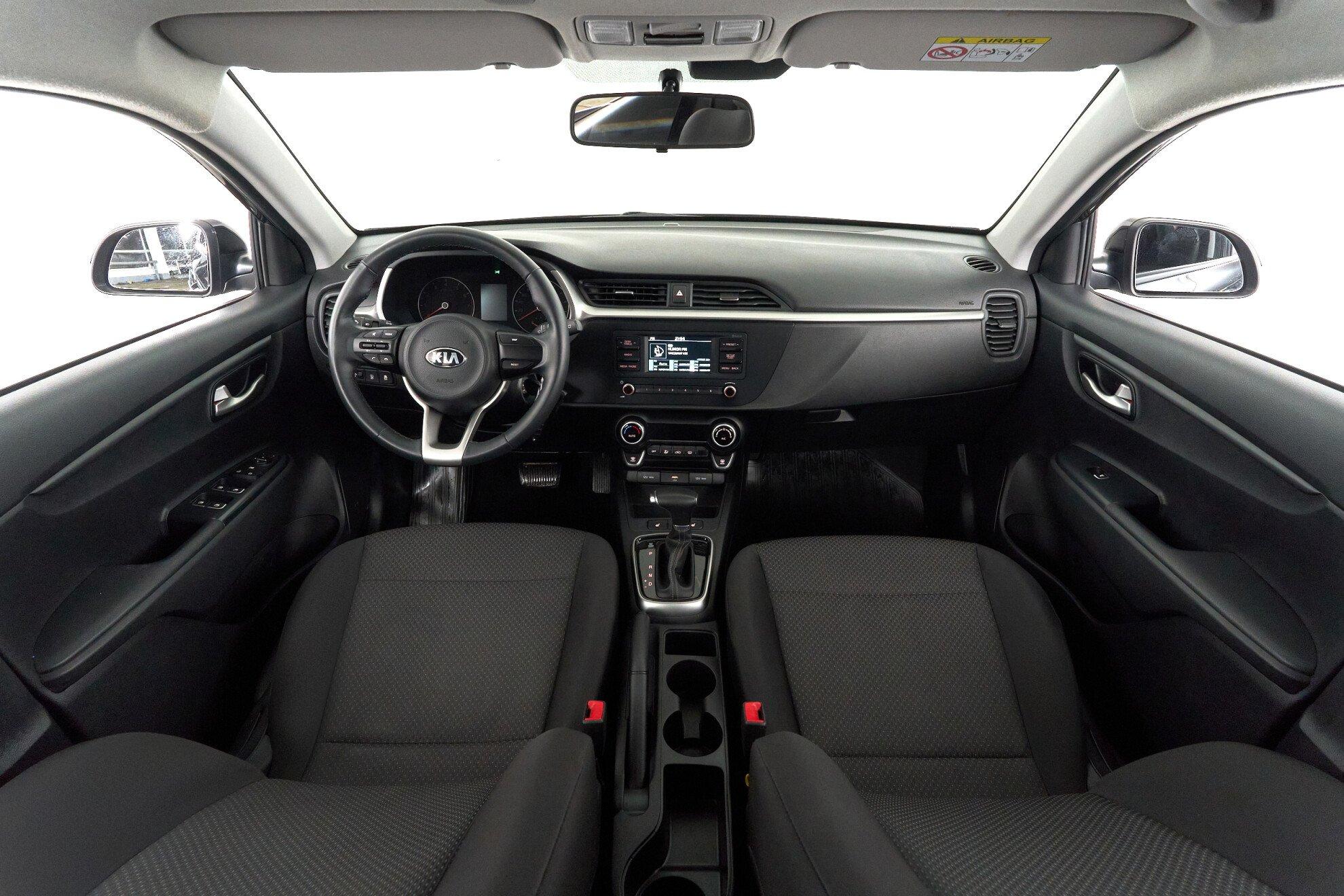 Kia Rio 2021, черный