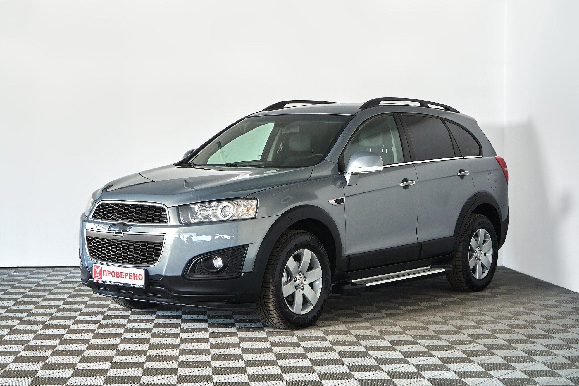Chevrolet Captiva 2014, серый