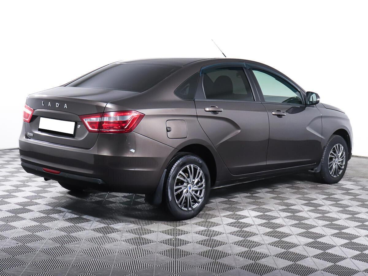 LADA (ВАЗ) Vesta 2017, коричневый