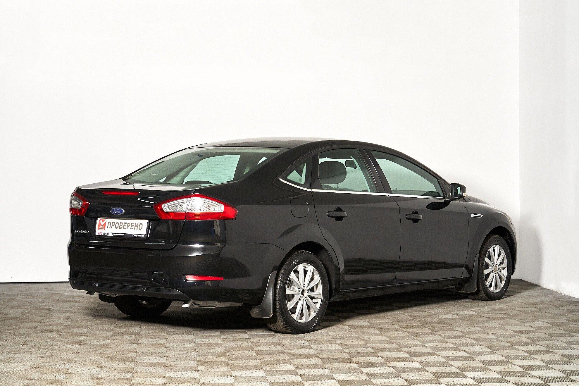 Ford Mondeo 2012, черный