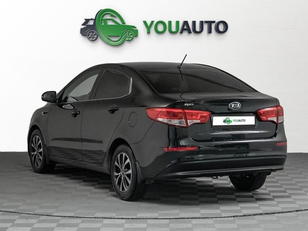 Kia Rio 2017, черный