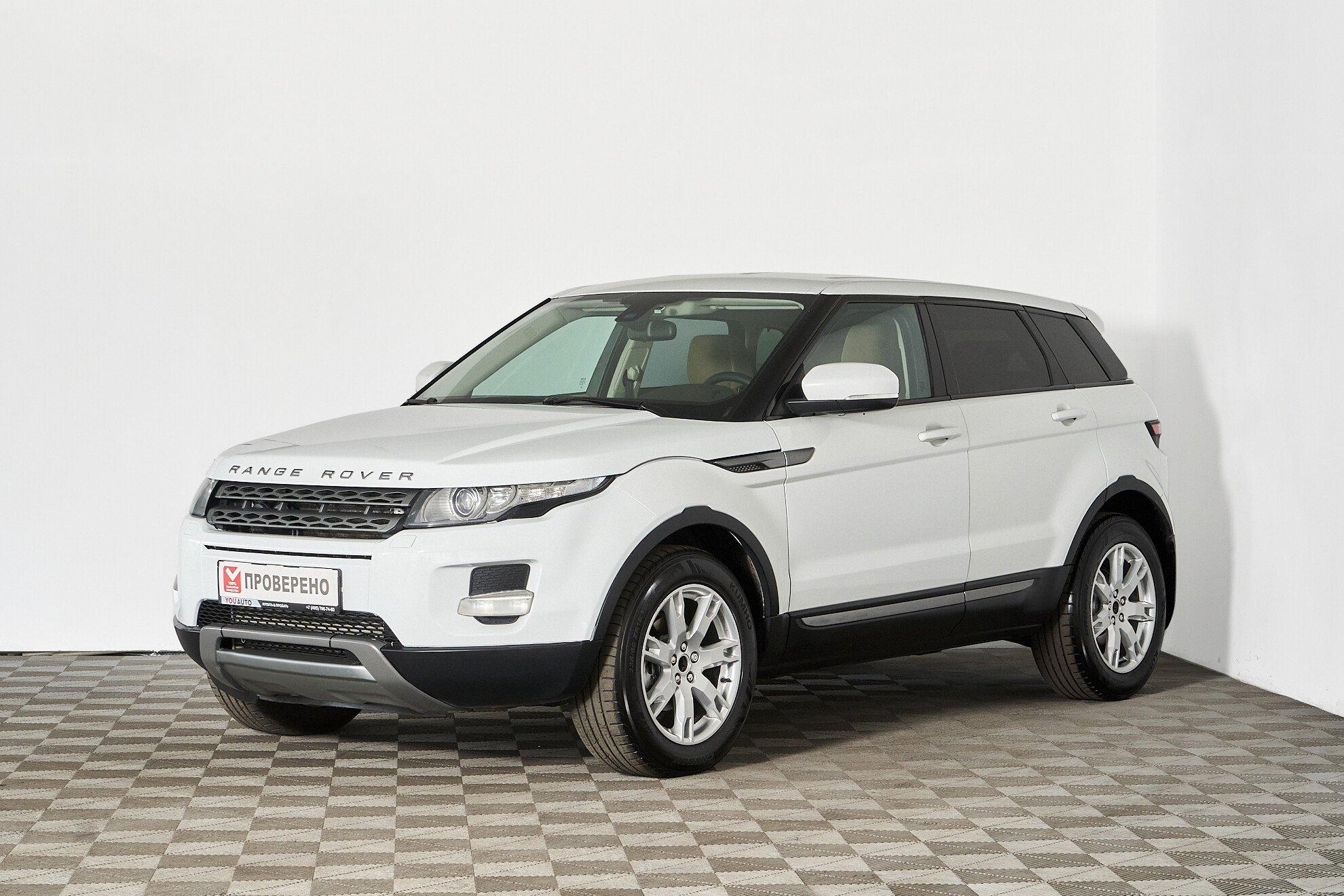 Land Rover Range Rover Evoque 2012, белый