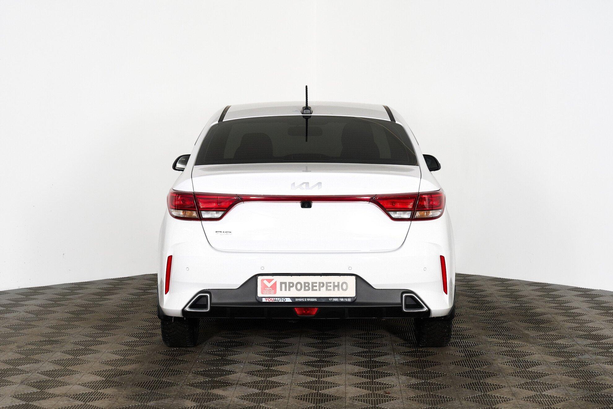 Kia Rio 2021, белый