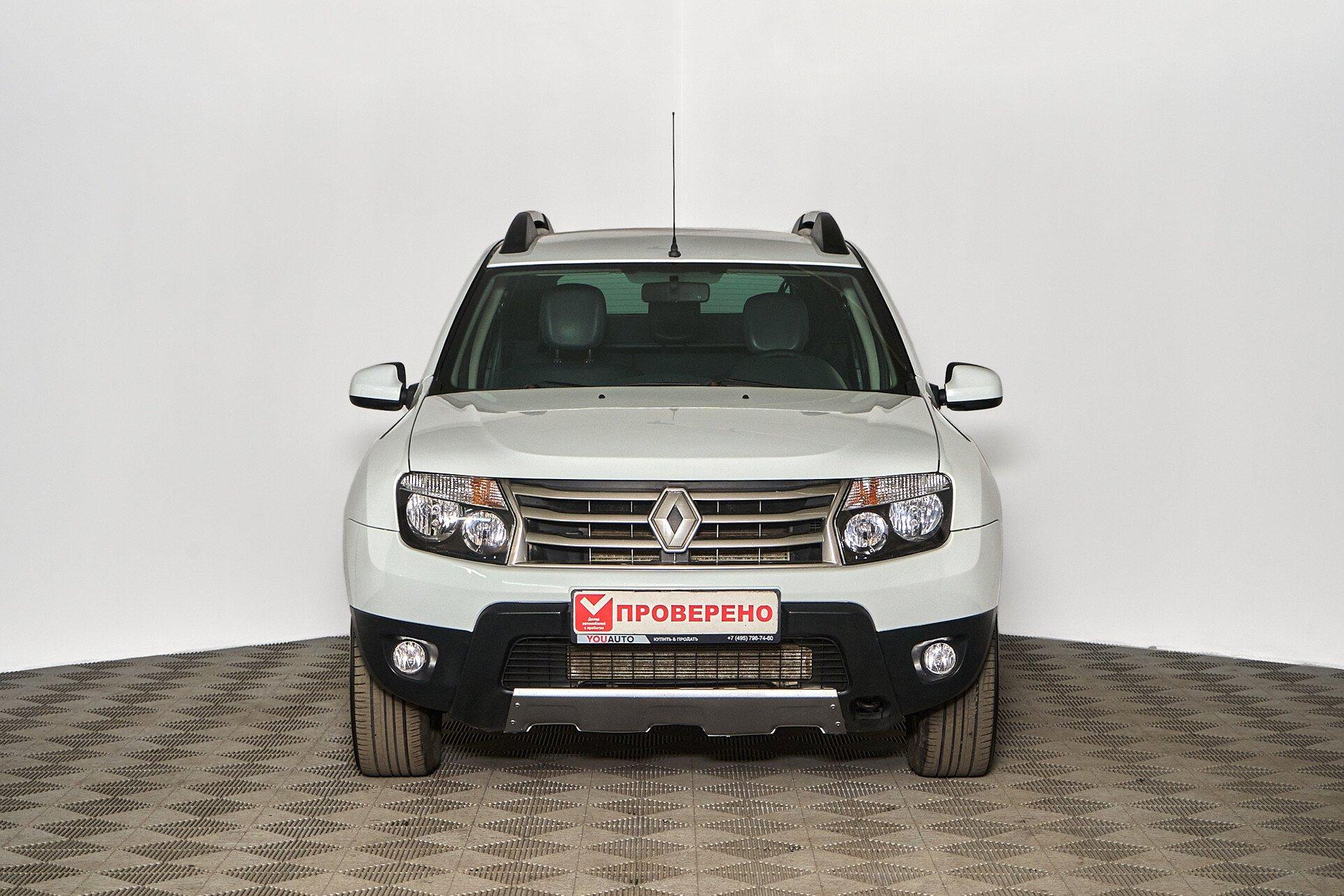 Renault Duster 2015, белый