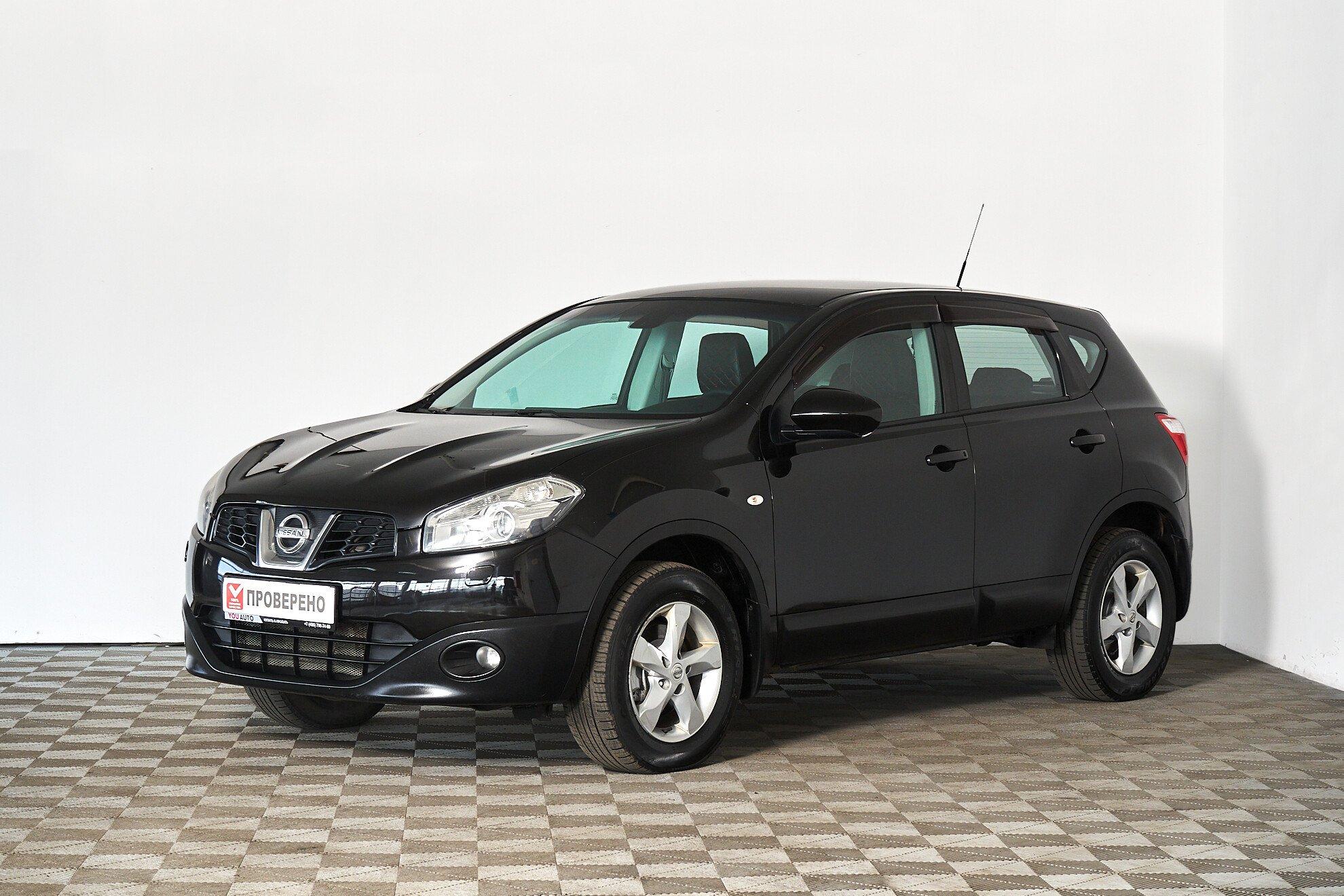 Nissan Qashqai 2011, черный