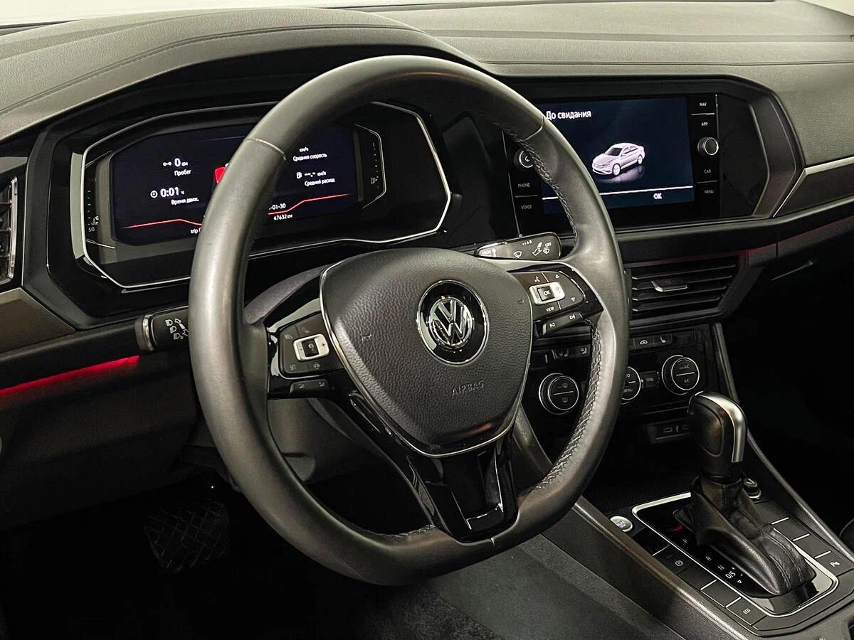 Volkswagen Jetta 2021, синий