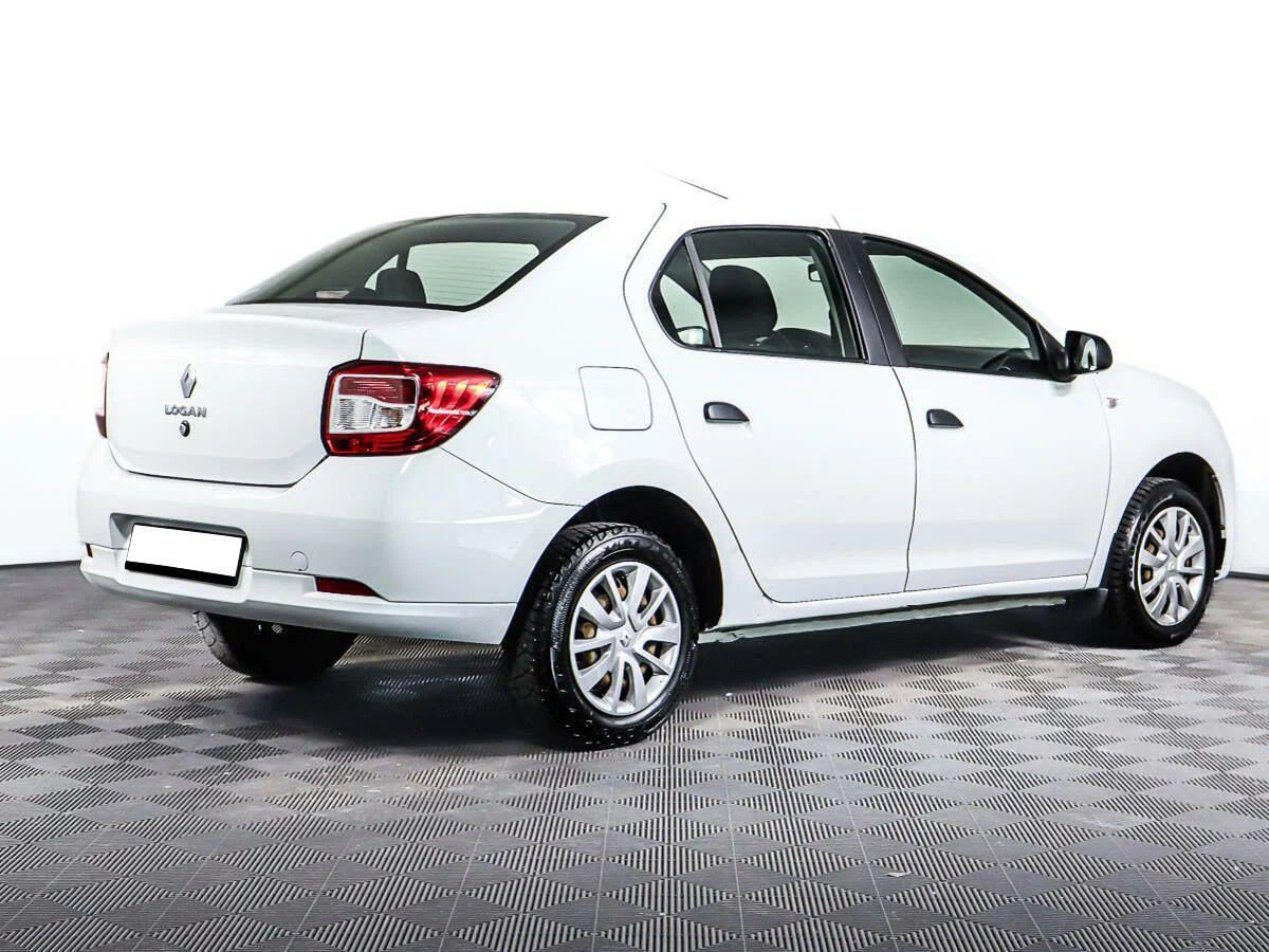 Renault Logan 2019, белый